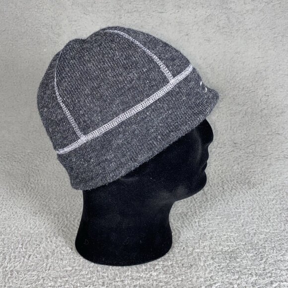Outdoor Research Beanie flurry dark Charcoal Gray Men's L / XL Fleece Skull Cap - Picture 4 of 9